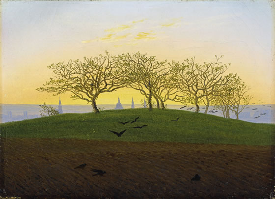 2-Hill_and_Ploughed_Field_near_Dresden_by_Caspar_David_Friedrich