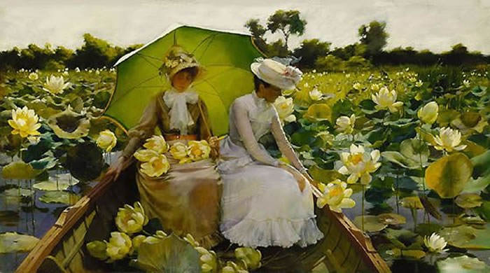 Charles Courtney Curran Lotus