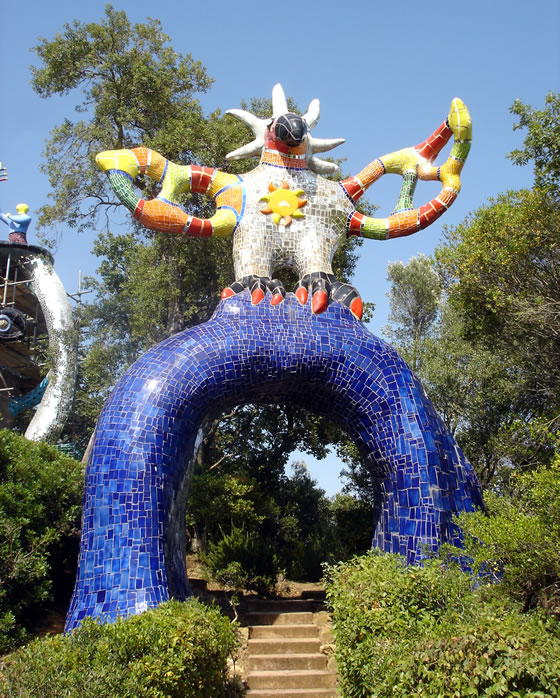 El Jardín del tarot, Niki de Saint Phalle