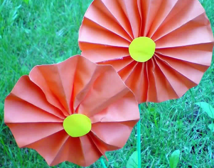 Flores de papel