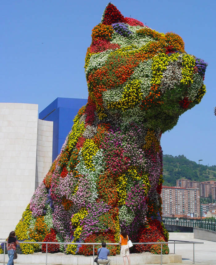 Puppy en el Guggenheim
