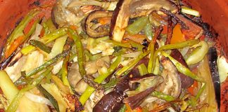 Verduras al horno