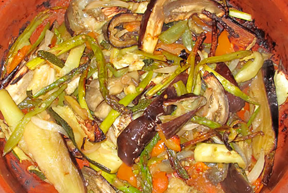 Verduras al horno