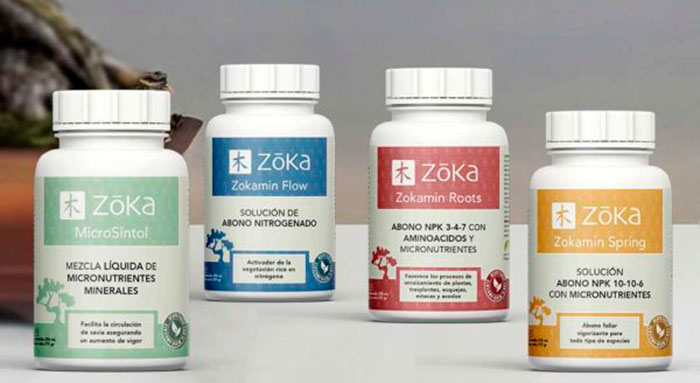 Fertilizantes para bonsáis ZOKA