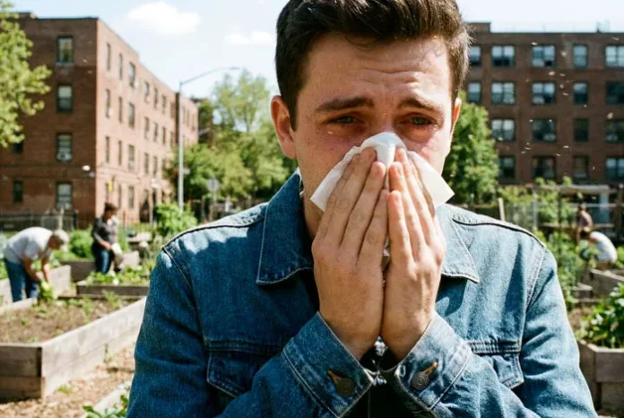 Alergia por polen en la ciudad