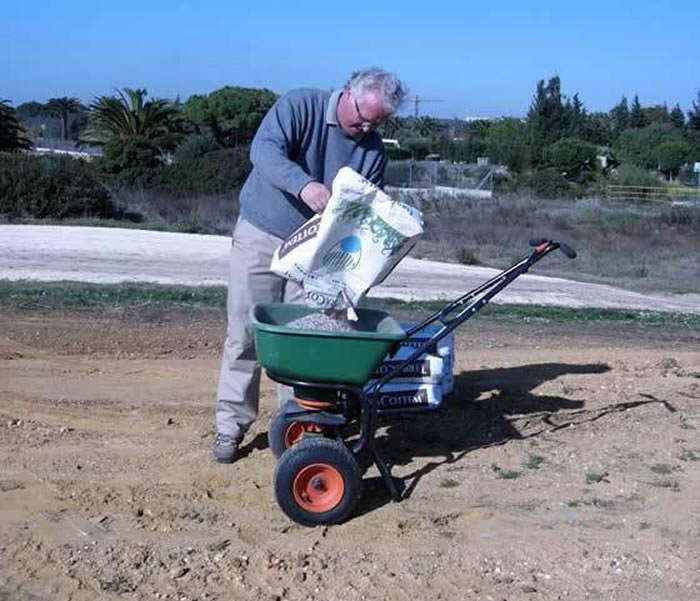Aplicación terracottem jardin