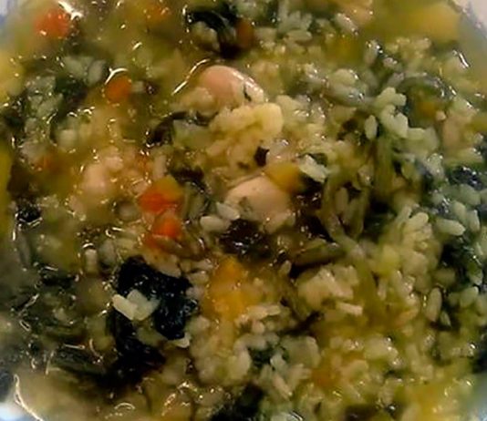 Arroz con acelgas 3