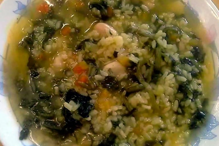 Arroz con acelgas 3