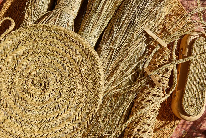 Artesanía con esparto