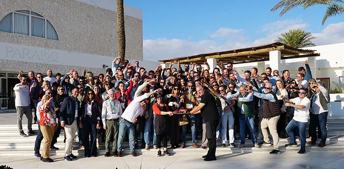 Asistentes al Día da Poinsettia Asistentes al Día da Poinsettia