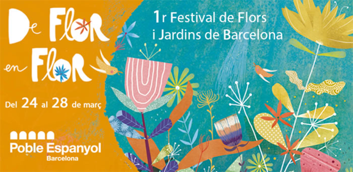 Cartel del Festival De flor en Flor