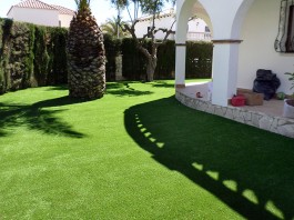 Césped artificial para jardines
