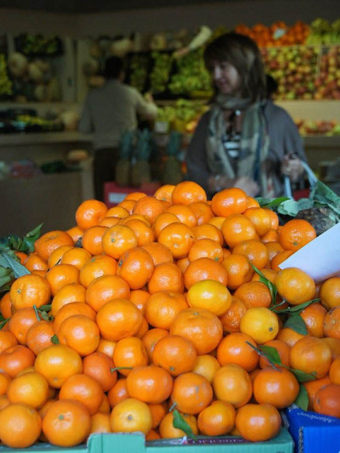 citricos en fruteria