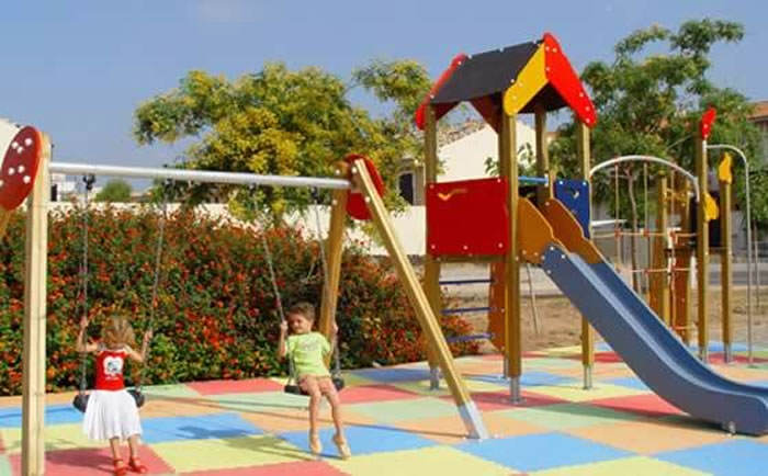 columpios jardin