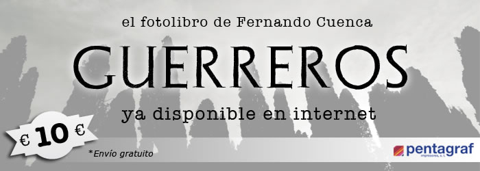 Compra del FotoLibro Guerreros de Fernando Cuenca