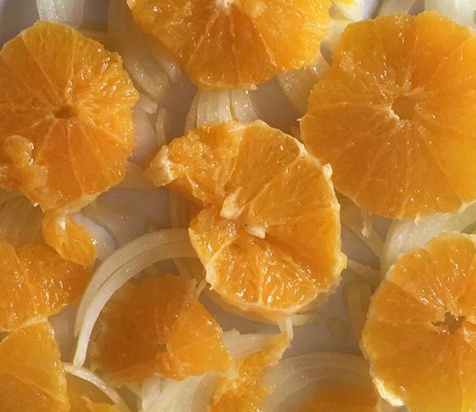 Ensalada de naranja y cebolla