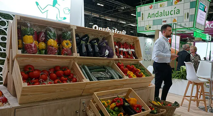 Exposición de frutas y hortalizas en Fruit attraction