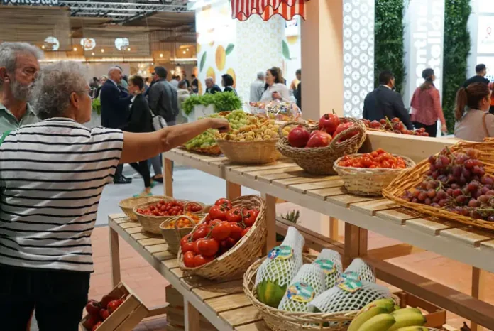 Exposición de frutas y hortalizas en Fruit attraction