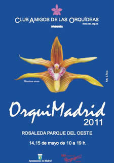 Exposición de orquideas en Madrid