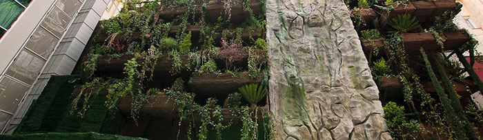 El Jardín vertical más grande de España