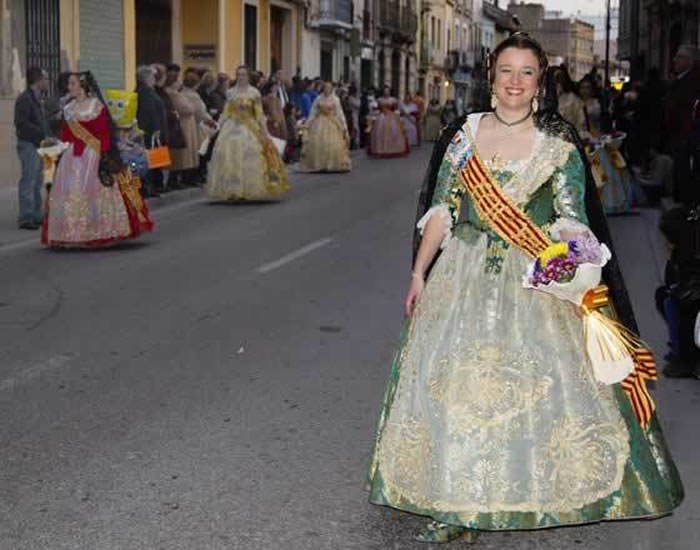 flores frescas en fallas