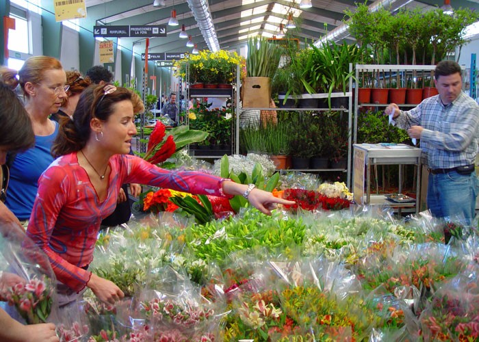 Venta de flores para Todos los Santos