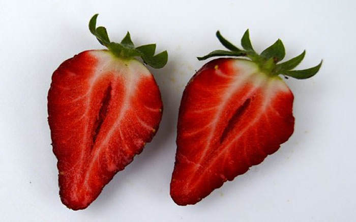 frutos de fresas