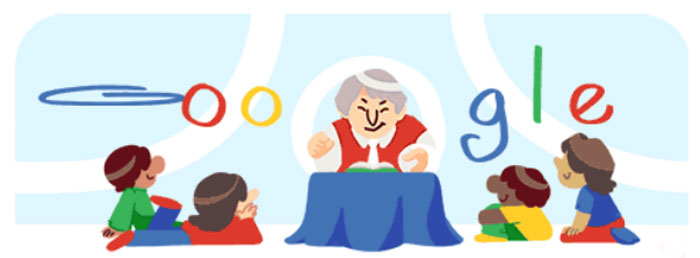 Doodle a Gloria Fuertes de Google