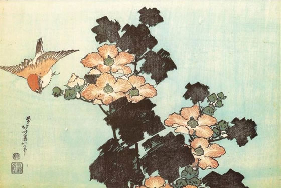 hokusai-katsushika-flores