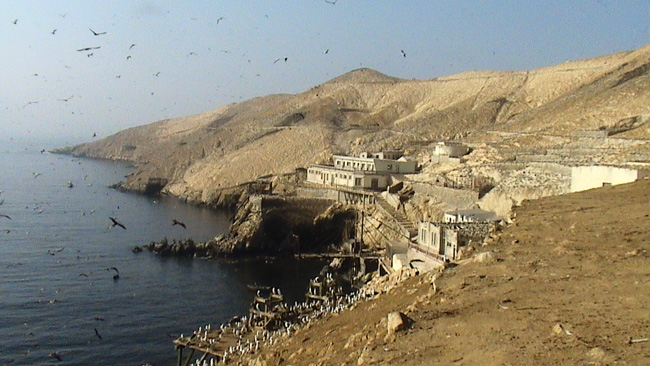 Guañape Norte, Isla singular situada frente a la costa de Perú