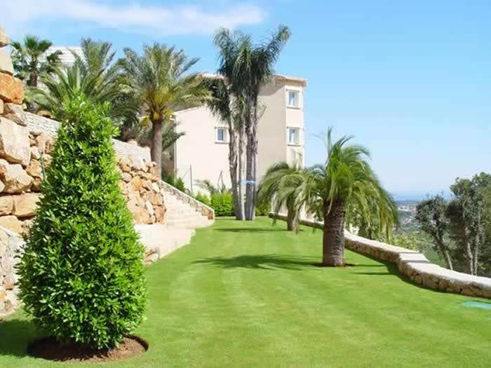 jardines privados