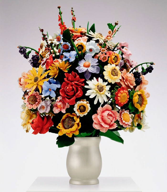 Jeff Koons – Large Vase of Flowers, 1991