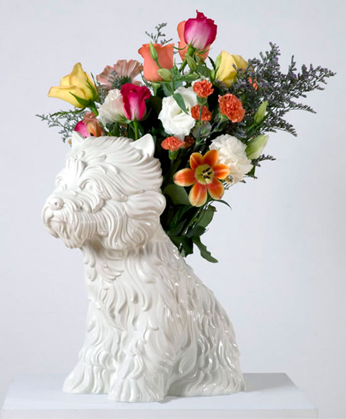 Jeff-Koon – Puppy Vase With Flowers, 1998