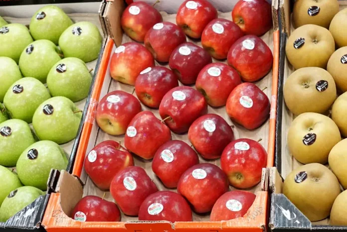Manzanas en poscosecha
