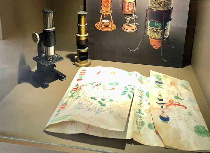 Museo dedicado al Manuscrito Voynich