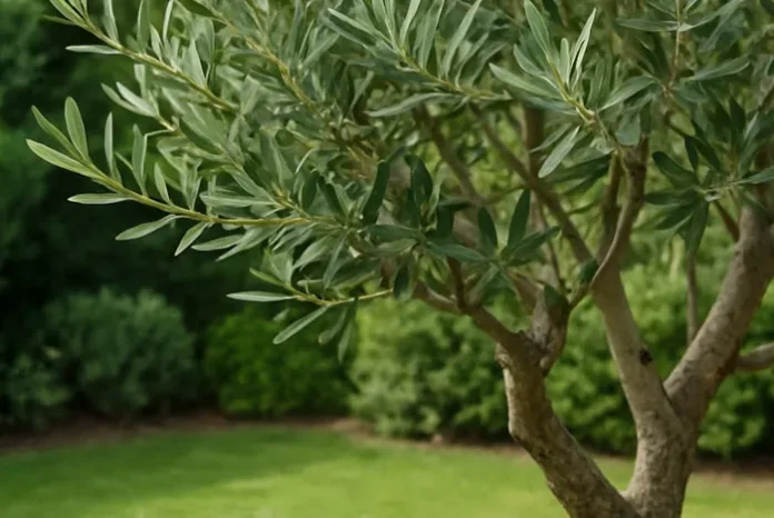 Olivo Swan Hill en el jardín Olivo Swan Hill en el jardín