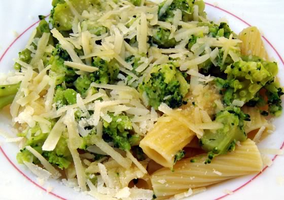 Pasta con brócoli