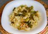 pasta con esparragos verdes
