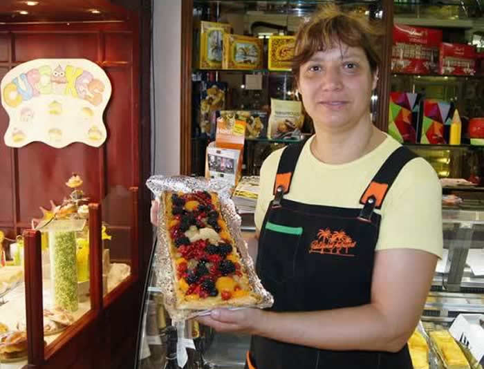pasteles de frutas
