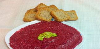Pate de remolacha al curry