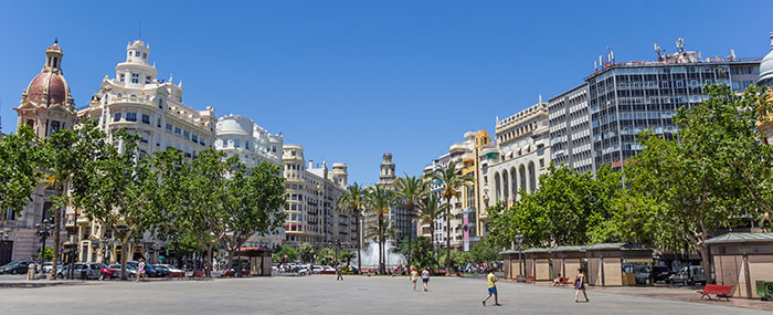 Plaza del Ayuntamiento de Valencia