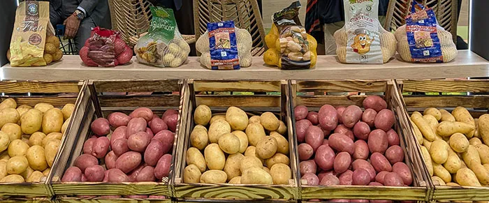 Promoción de variedades de patatas en Fruit Attraction Promoción de variedades de patatas en Fruit Attraction