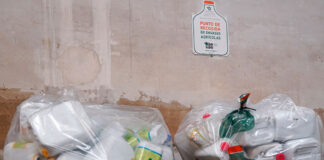 Recogida de envases agrícolas usados