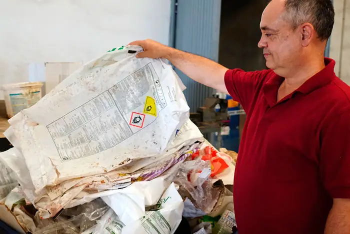 Normas para residuos de envases agrícolas