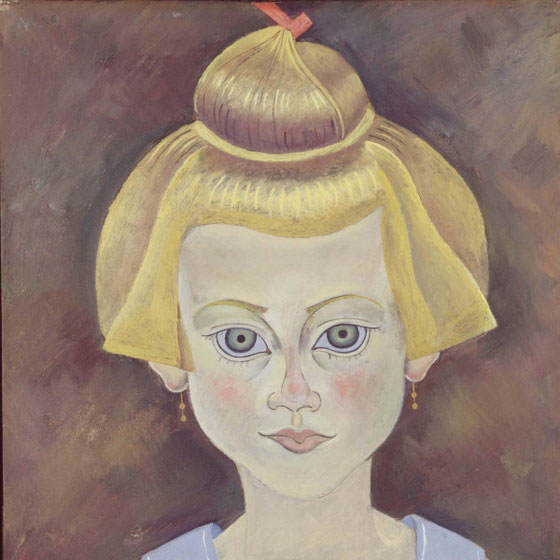 Retrato de niña de Joan Miró
