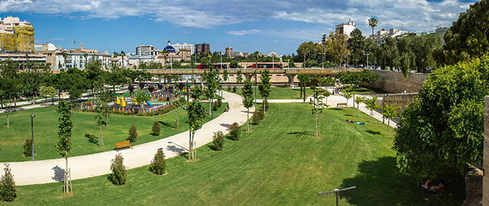 Río Turia de Valencia