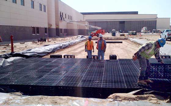 Tanques modulares de infiltración