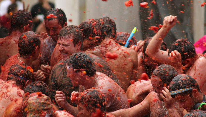 La Tomatina de Buñol