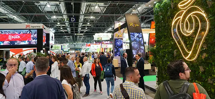 Visitantes en Fruit attraction